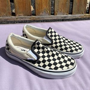 Men’s Checkered Vans Shoes